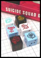 Dice : Dice - 6D - Suicide Squade Dice - Dark Ages